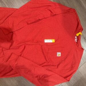 Carhartt Classic Red Crewneck long sleeve